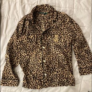 Lauren Leopard PJ Set